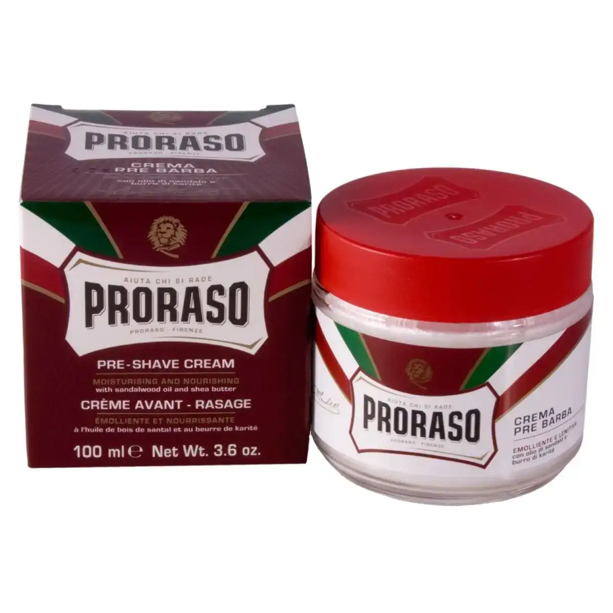 Creme avant rasage proraso 100 ml_5665. DIAYTAR COTE D'IVOIRE - Où Choisir est un Acte d'Amour pour le Côte d'Ivoire. Explorez notre boutique en ligne et choisissez des articles qui célèbrent la culture et l'artisanat du pays.