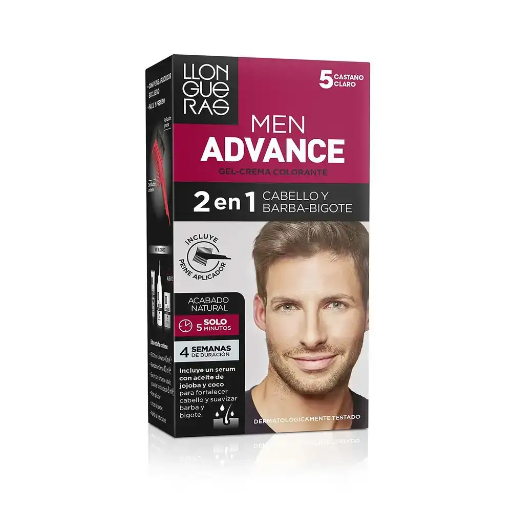 Creme colorante llongueras men advance semi permanent 5 marron leger 4 pcs _4475. Entrez dans l'Univers de DIAYTAR COTE D'IVOIRE - Où Chaque Produit a sa Place. Explorez nos rayons virtuels et choisissez des articles qui s'intègrent parfaitement à votre style de vie.