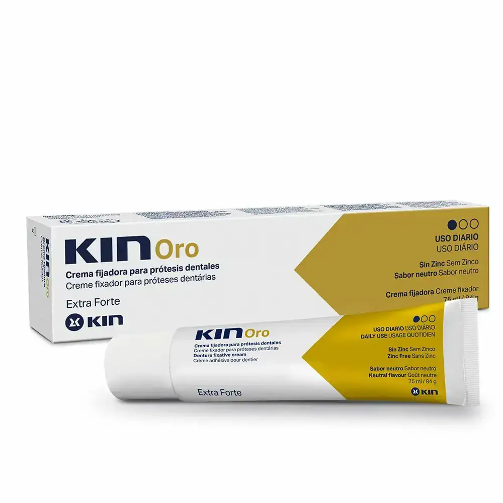 Creme de fixation pour protheses dentaires kin oro 75 ml _5857. DIAYTAR COTE D'IVOIRE - Votre Plateforme Shopping de Confiance. Naviguez à travers nos rayons et choisissez des produits fiables qui répondent à vos besoins quotidiens.