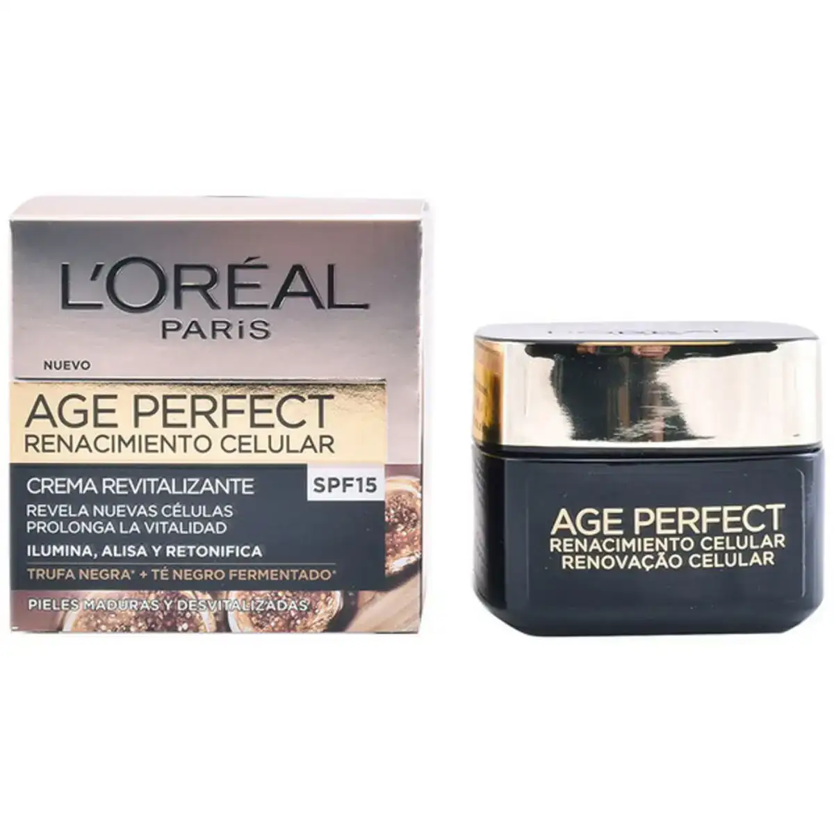 Creme de jour nourrissante l oreal make up age perfect spf 15 50 ml 50 ml _4111. DIAYTAR COTE D'IVOIRE - Votre Destination Shopping d'Exception. Parcourez nos rayons virtuels et choisissez des produits qui incarnent l'excellence et la diversité.