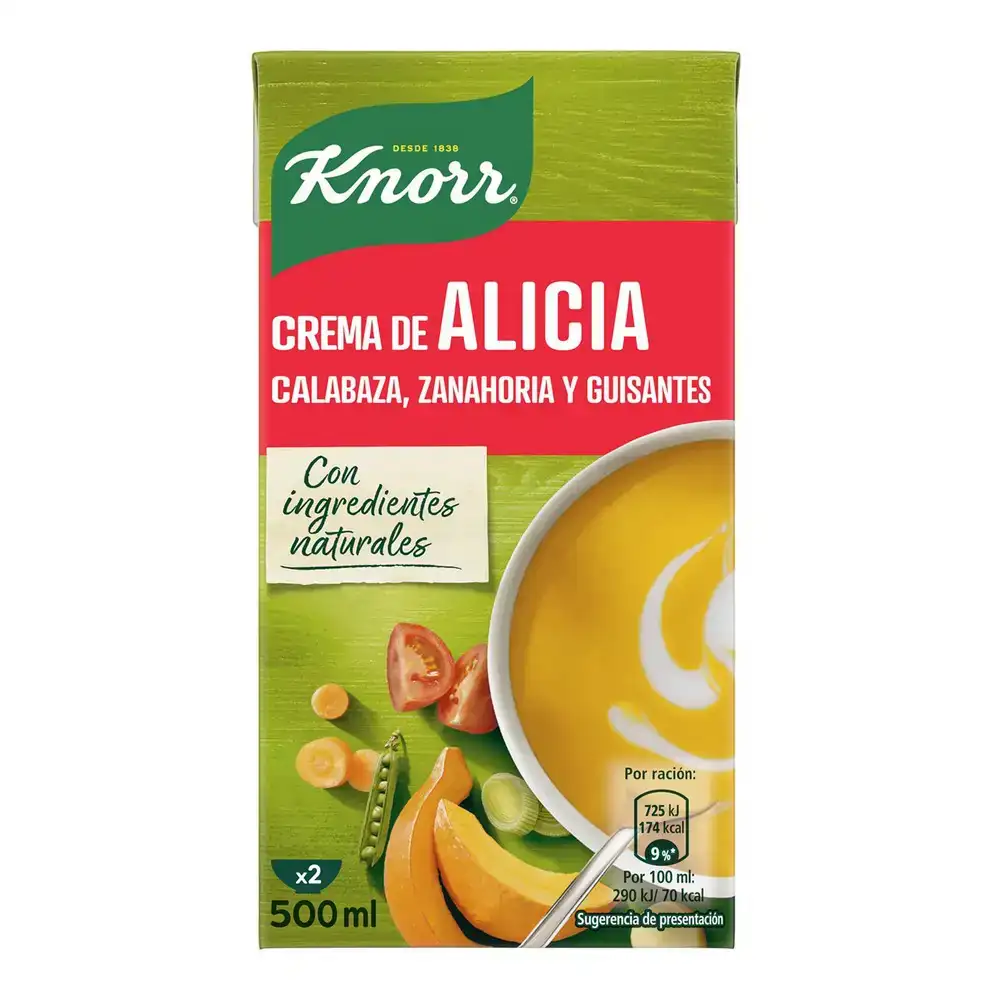 Creme de legumes knorr alicia 500 ml _9326. Bienvenue sur DIAYTAR COTE D'IVOIRE - Là où le Shopping Devient une Aventure. Explorez notre catalogue et dénichez des trésors qui élargiront votre horizon shopping.
