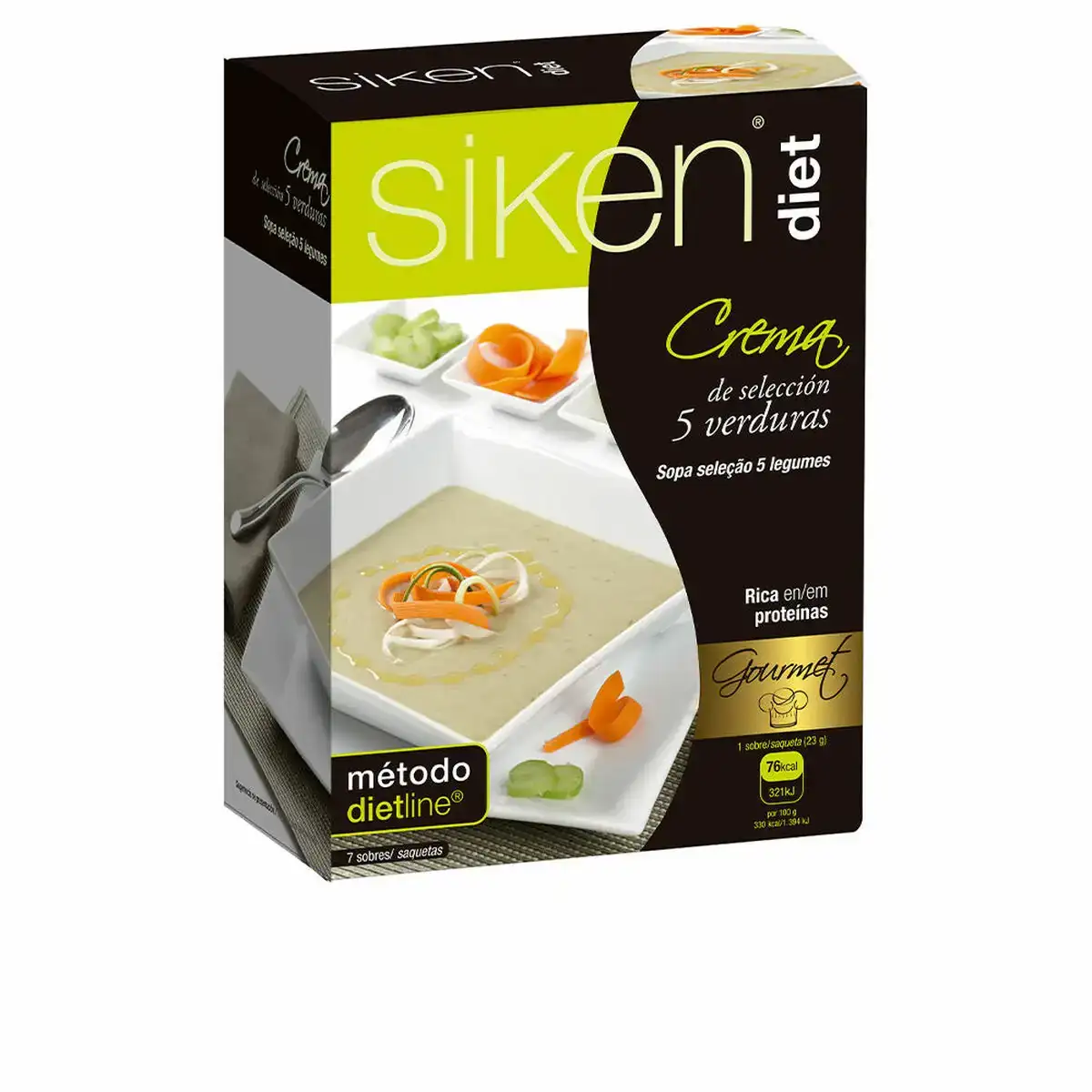 Creme de legumes siken diet enveloppes 7 unites_2906. DIAYTAR COTE D'IVOIRE - Où Chaque Sélection est une Victoire. Découvrez notre boutique en ligne et trouvez des articles qui vous rendent la vie plus belle, un choix à la fois.