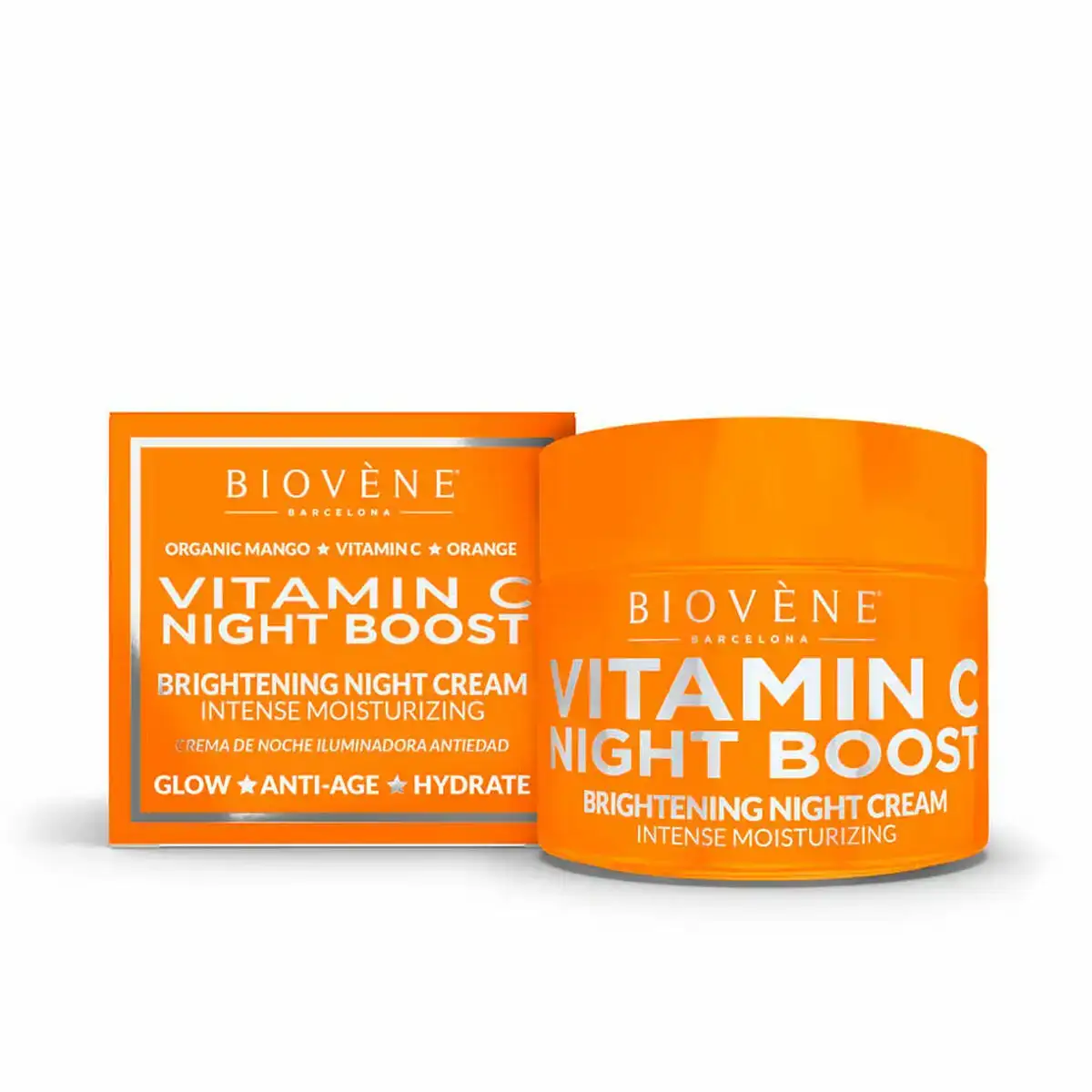 Creme de nuit biovene vitamin c night boost 50 ml_7729. DIAYTAR COTE D'IVOIRE - L'Art de Vivre avec Authenticité. Explorez notre gamme de produits artisanaux et découvrez des articles qui apportent une touche unique à votre vie.
