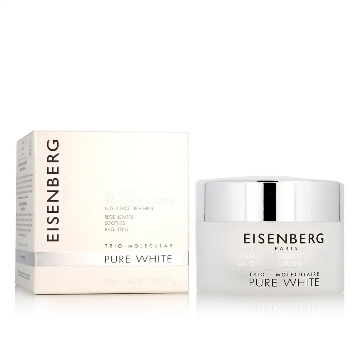 Creme de nuit eisenberg pure white nutrition 50 ml_3937. DIAYTAR COTE D'IVOIRE - Votre Destination pour un Shopping Réfléchi. Découvrez notre gamme variée et choisissez des produits qui correspondent à vos valeurs et à votre style de vie.