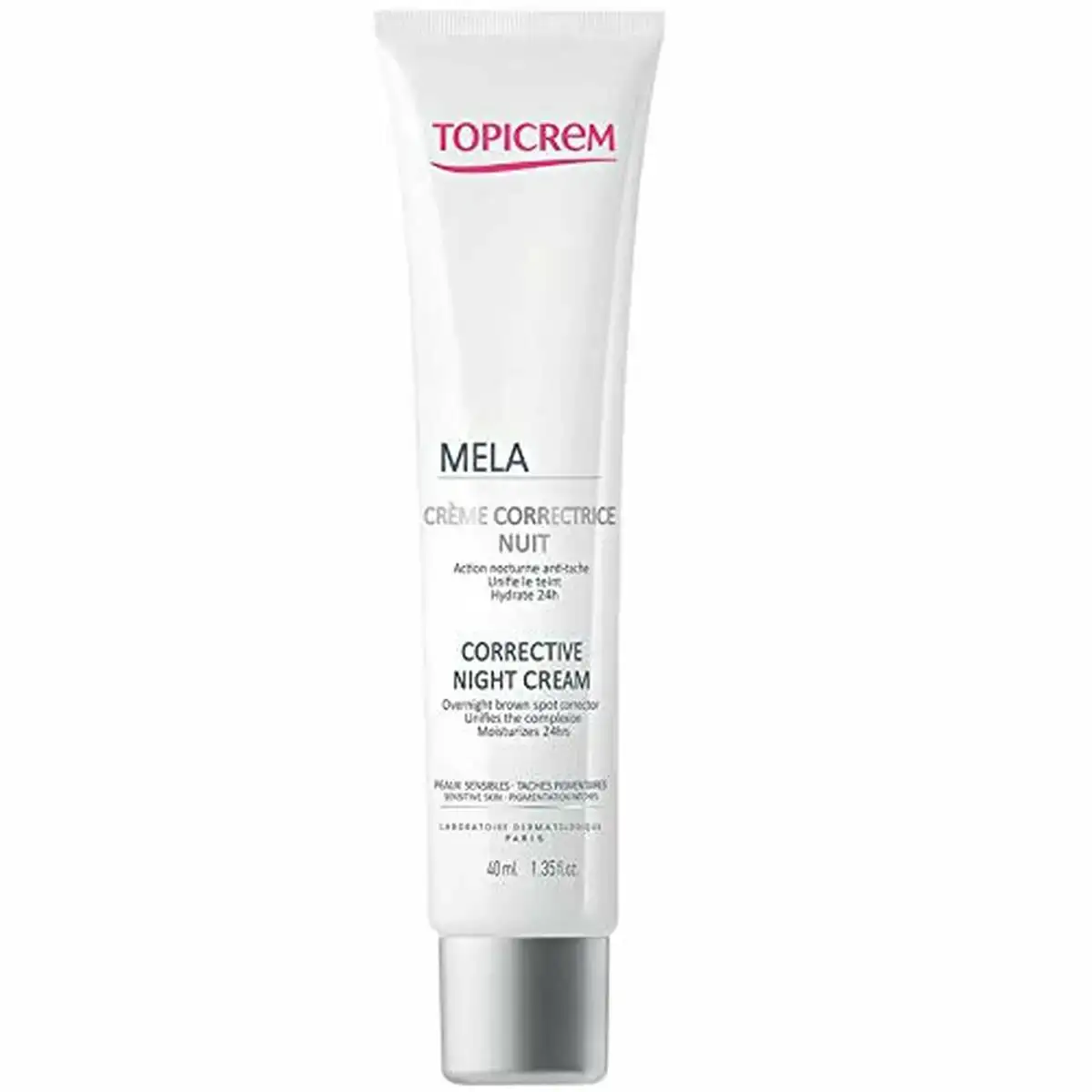 Creme de nuit topicrem mela 40 ml_7259. Bienvenue chez DIAYTAR COTE D'IVOIRE - Où Chaque Objet a sa Propre Histoire. Découvrez notre sélection soigneusement choisie et choisissez des produits qui racontent le patrimoine sénégalais.
