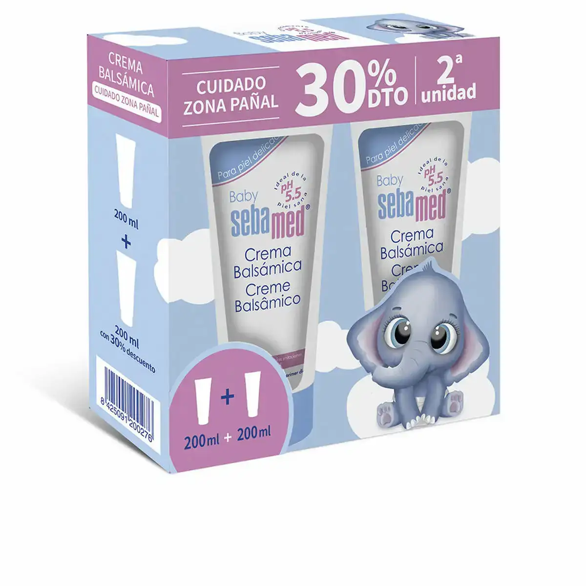 Creme de soin quotidien de la zone de la couche sebamed baby 200 ml x 2_4733. Bienvenue sur DIAYTAR COTE D'IVOIRE - Votre Galerie Shopping Personnalisée. Découvrez un monde de produits diversifiés qui expriment votre style unique et votre passion pour la qualité.