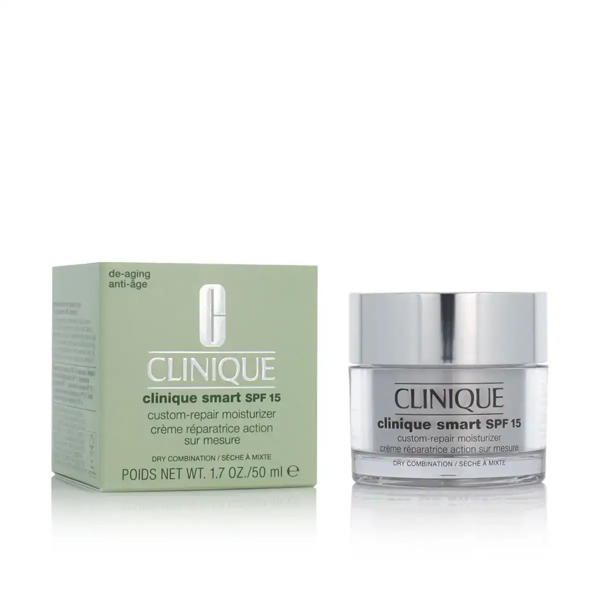 Creme hydratante pour le visage clinique smart spf 15 50 ml _7959. Bienvenue sur DIAYTAR COTE D'IVOIRE - Votre Fenêtre sur le Shopping Moderne. Parcourez notre boutique en ligne et découvrez des produits qui incarnent l'évolution du style et de la qualité.