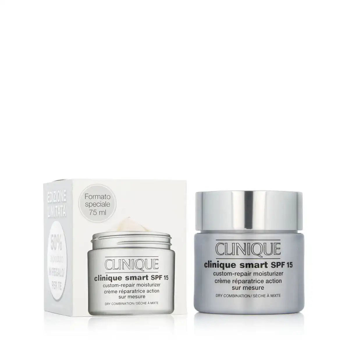 Crème Hydratante pour le Visage Clinique Smart Spf 15 75 ml