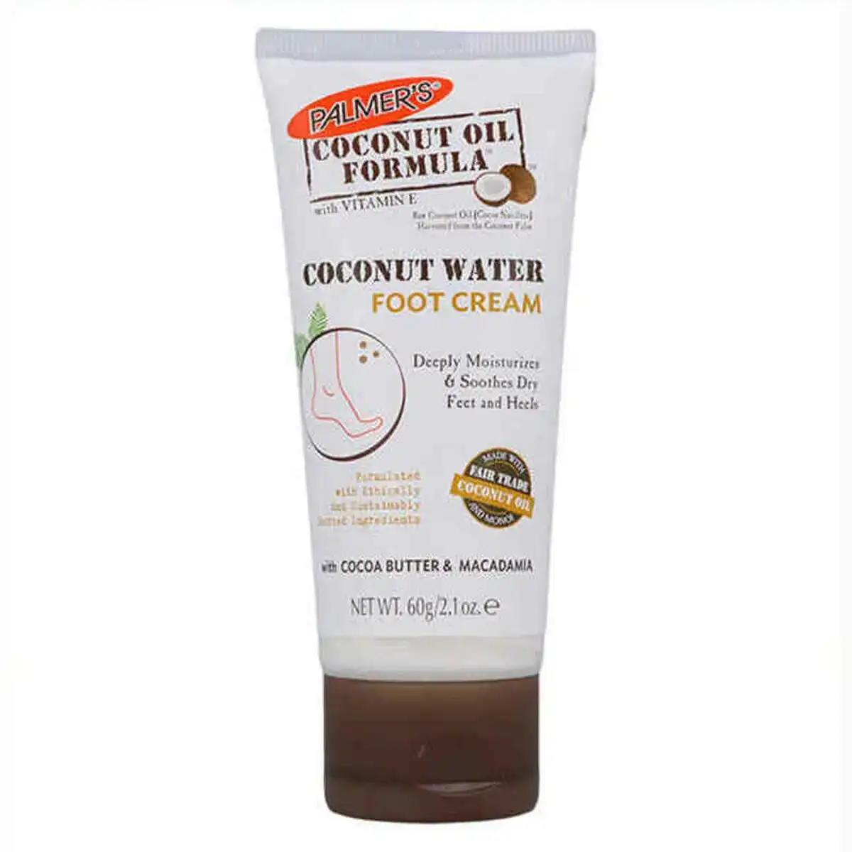 Creme hydratante pour les pieds palmer s 60 g huile de noix de coco_4641. Entrez dans DIAYTAR COTE D'IVOIRE - Où Chaque Détail Compte. Explorez notre boutique en ligne pour trouver des produits de haute qualité, soigneusement choisis pour répondre à vos besoins et vos désirs.