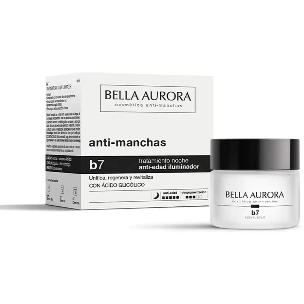 Crème Illuminatrice de Nuit Bella Aurora 50 ml