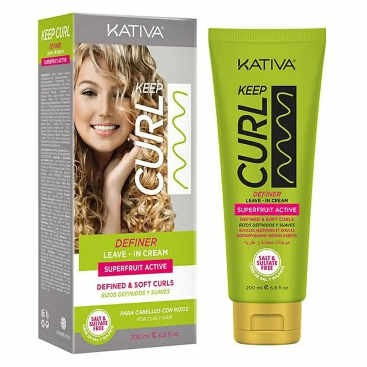 Creme pour definir les boucles kativa keep curl 200 ml _5752. DIAYTAR COTE D'IVOIRE - Où le Shopping est un Plaisir Engagé. Parcourez notre catalogue et choisissez des produits qui respectent vos valeurs et vos attentes.