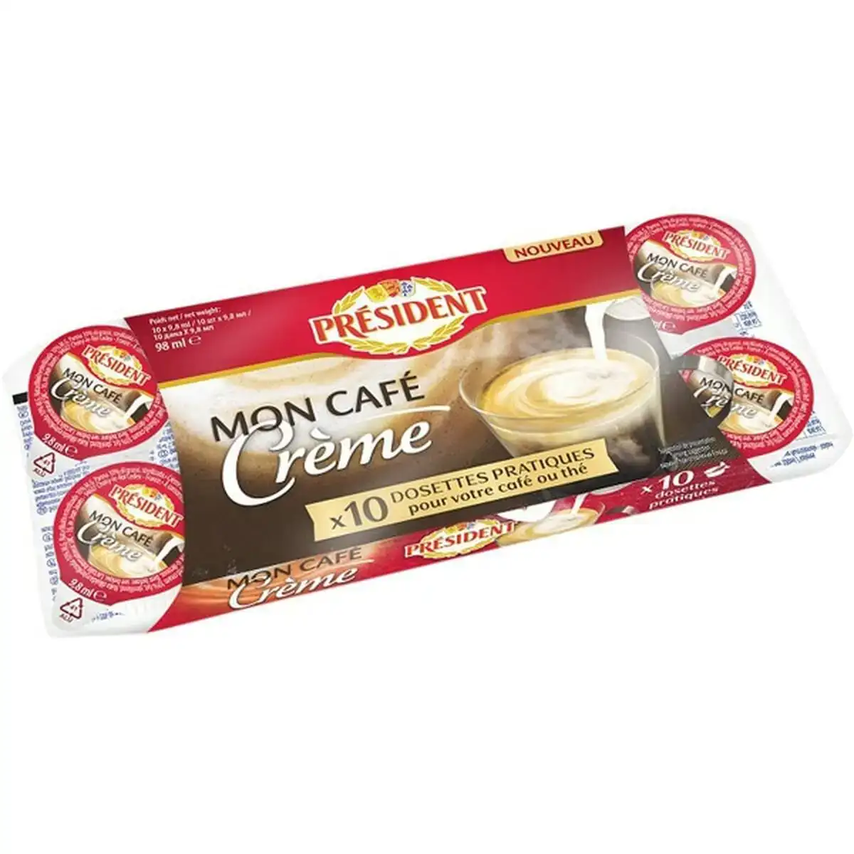 Creme president 10 x 10 g_8353. Plongez dans l'Univers de DIAYTAR COTE D'IVOIRE - Où la Qualité et la Diversité se rencontrent. Parcourez nos rayons virtuels pour trouver des produits répondant à tous les besoins, du confort de votre foyer.