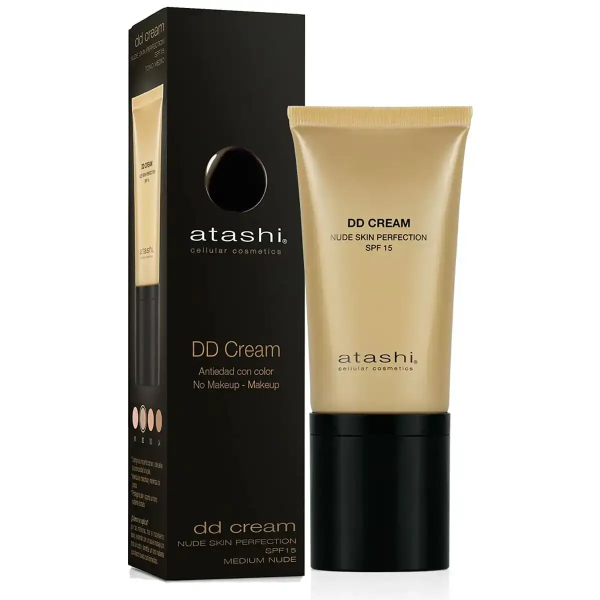 Creme solaire avec couleur atashi celullar cosmetic spf 15 dd creme 50 ml moyen_7747. Bienvenue chez DIAYTAR COTE D'IVOIRE - Où le Shopping Devient un Voyage. Explorez notre plateforme pour dénicher des produits uniques, racontant l'histoire et l'âme du Côte d'Ivoire.