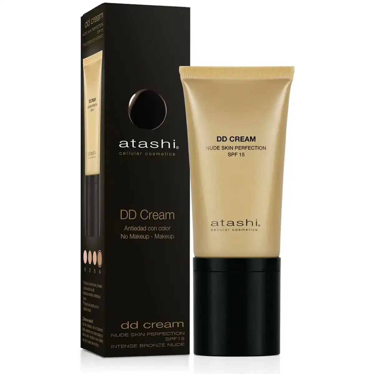 Creme solaire avec couleur atashi celullar cosmetic spf 15 dd creme bronce intenso 50 ml_1950. DIAYTAR COTE D'IVOIRE - L'Art de Choisir, l'Art de S'émerveiller. Explorez notre boutique en ligne et choisissez des articles qui éveillent votre sens de l'émerveillement.