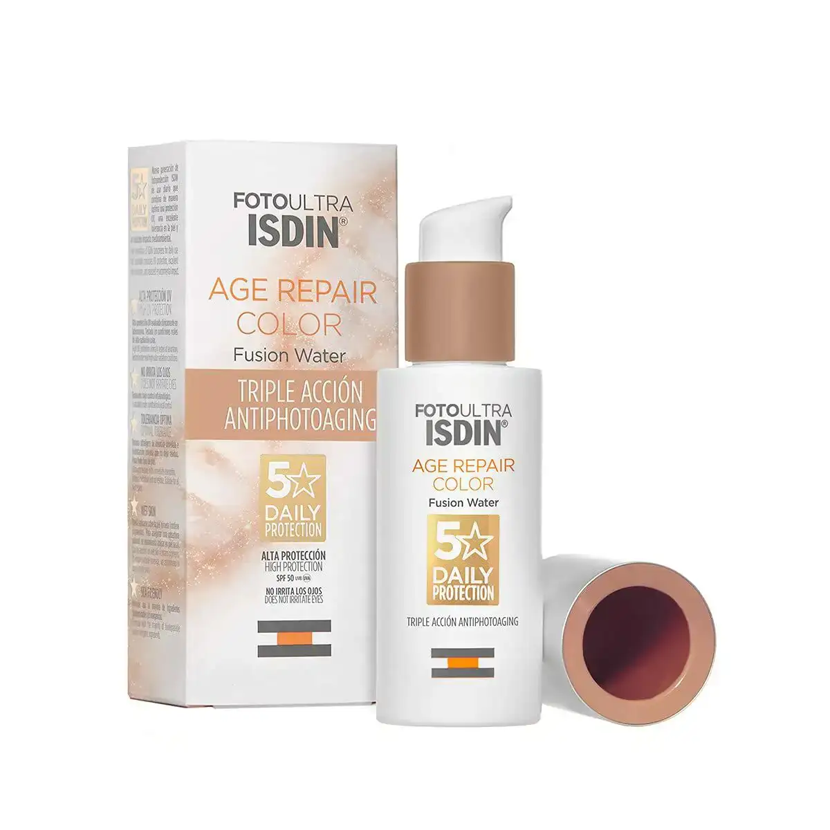 Creme solaire avec couleur isdin fotoultra fluide reparateur spf 50 50 ml _1313. DIAYTAR COTE D'IVOIRE - L'Art de Choisir, l'Art de Se Distinquer. Naviguez à travers notre catalogue et choisissez des produits qui ajoutent une note d'élégance à votre style unique.