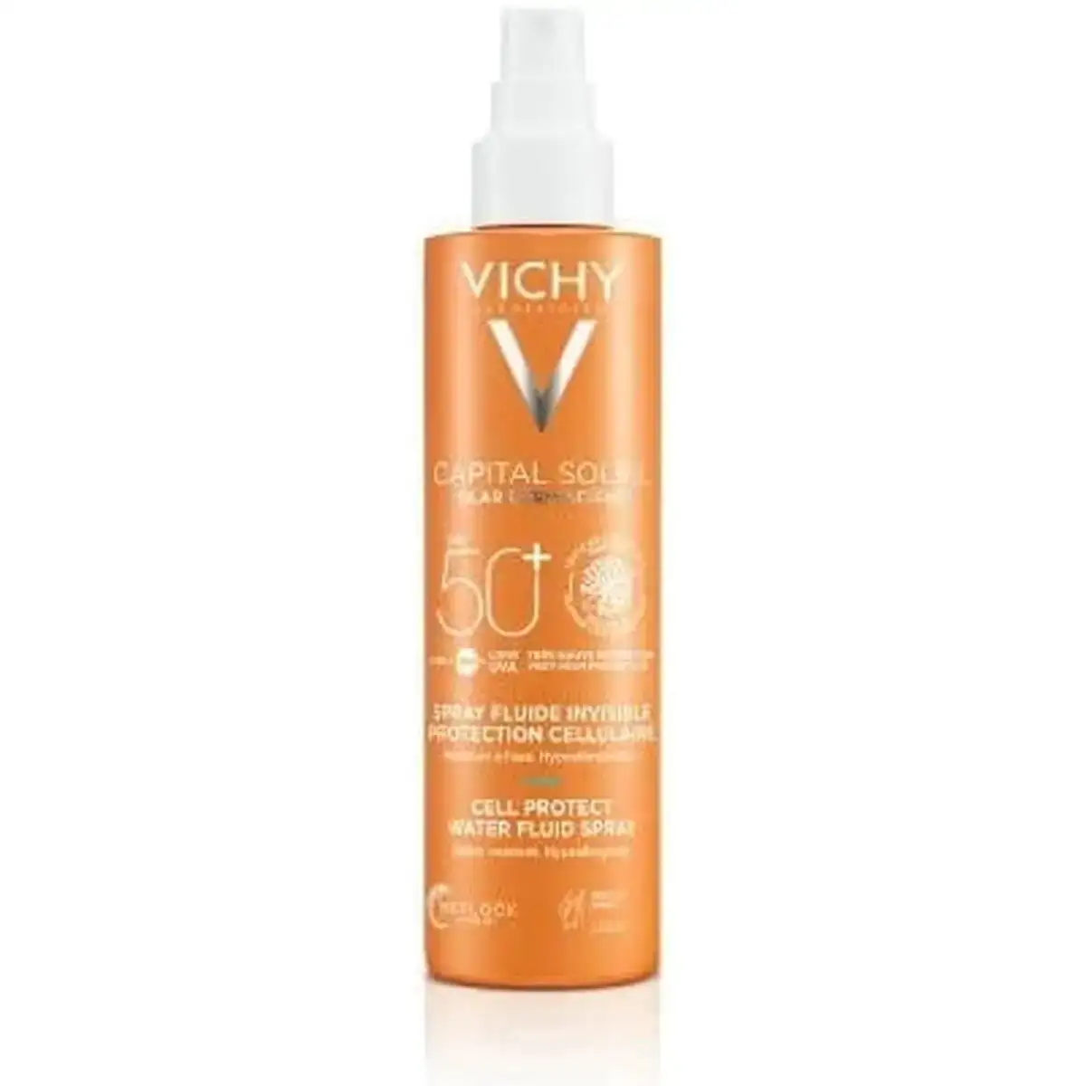 Creme solaire pour le corps en spray vichy capital soleil 200 ml spf 50 _4512. DIAYTAR COTE D'IVOIRE - Où Choisir est un Plaisir. Explorez notre boutique en ligne et choisissez parmi des produits de qualité qui satisferont vos besoins et vos goûts.