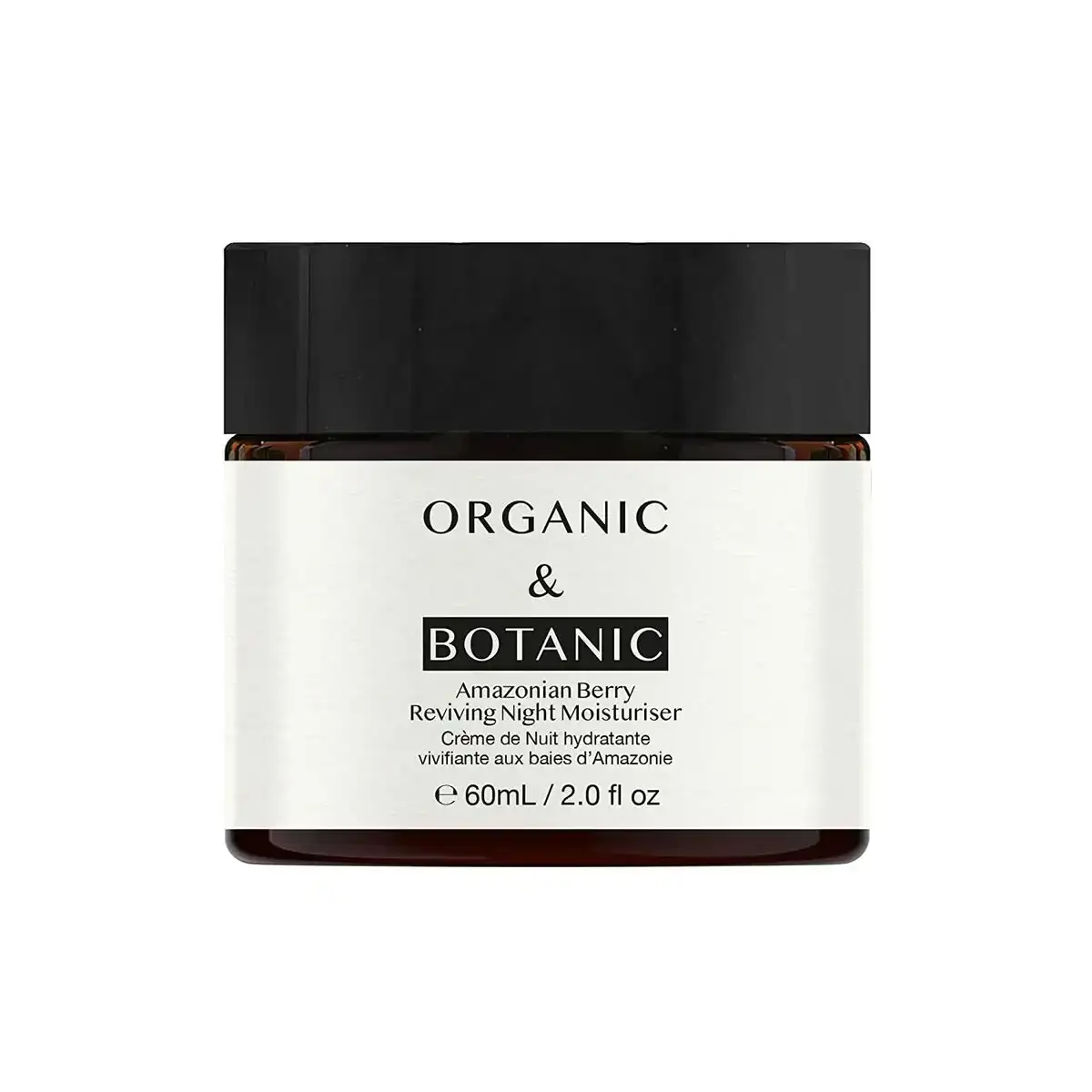 Creme visage organic botanic amazonian berry hydratant nuit 60 ml _9617. Entrez dans l'Univers de DIAYTAR COTE D'IVOIRE - Où l'Authenticité Renouvelle Votre Quotidien. Explorez notre gamme de produits et trouvez des articles qui reflètent votre essence.