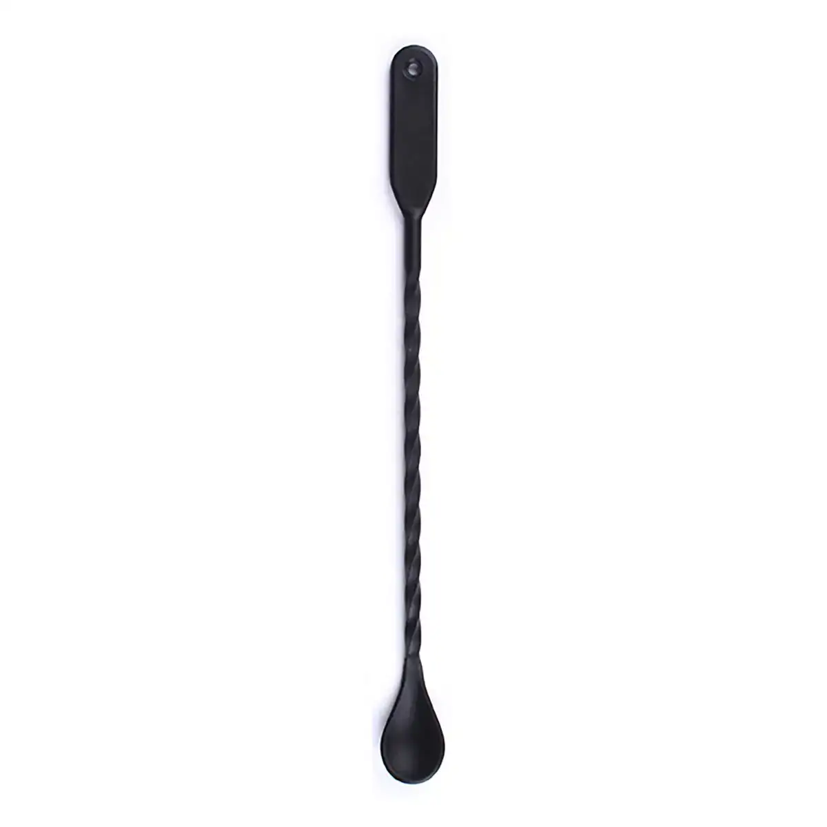 Cuillere a cocktail koala basic polyvalents noir plastique 31 x 2 7 cm _4400. DIAYTAR COTE D'IVOIRE - Où Choisir est un Voyage Cultuel. Explorez notre boutique en ligne et découvrez des produits qui célèbrent la richesse et la diversité culturelle du Côte d'Ivoire.