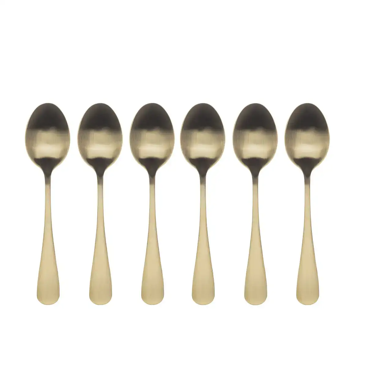 Cuillere a dessert bergner champagne 6 unites_4032. DIAYTAR COTE D'IVOIRE - Là où Chaque Achat Contribue à un Rêve. Naviguez à travers notre boutique en ligne et soutenez des artisans talentueux tout en acquérant des trésors.