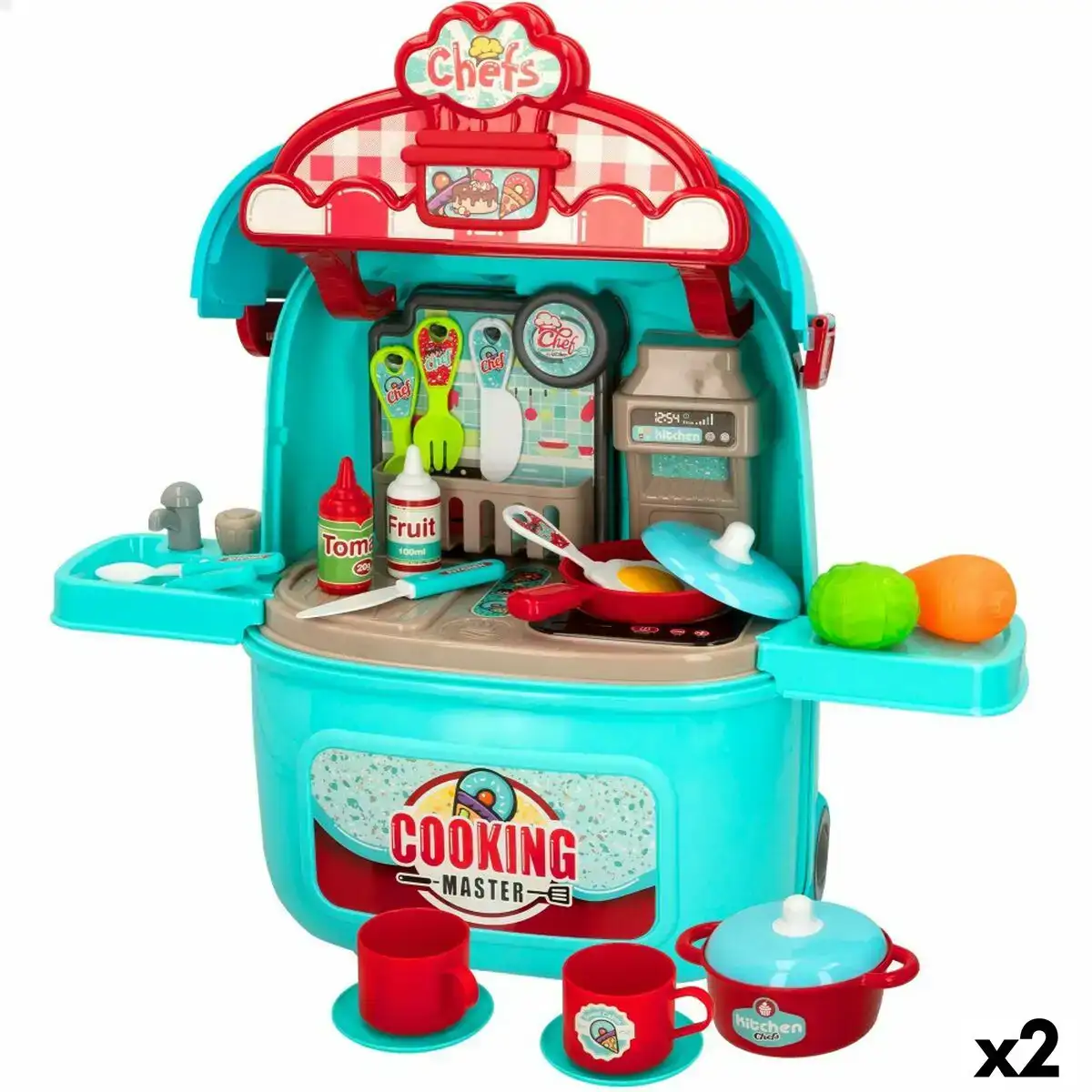 Cuisiniere jouet colorbaby my home 46 5 x 45 x 24 cm 2 unites_1666. DIAYTAR COTE D'IVOIRE - Votre Destination Shopping Inspirante. Explorez notre catalogue pour trouver des articles qui stimulent votre créativité et votre style de vie.