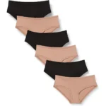 Culottes amazon essentials noir beige xxs reconditionne a _6110. DIAYTAR COTE D'IVOIRE - Où le Shopping Devient une Aventure Culturelle. Plongez dans notre univers de produits qui célèbrent l'héritage et l'artisanat du Côte d'Ivoire.