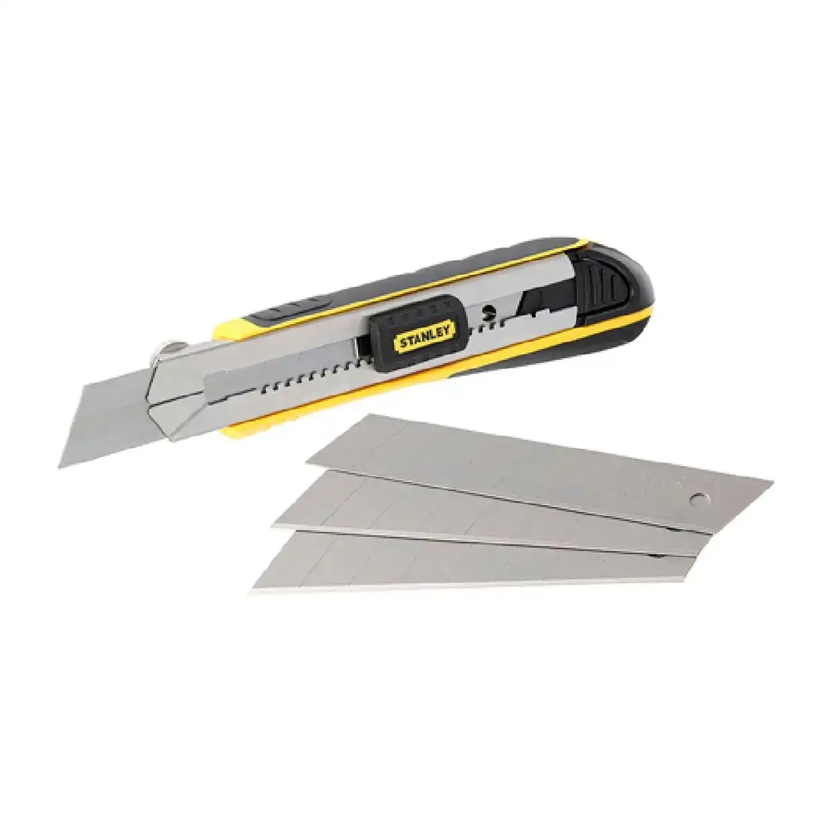 Cutter stanley 25 mm 4 feuilles_3616. DIAYTAR COTE D'IVOIRE - L'Art de Choisir, l'Art de Vivre. Parcourez notre boutique en ligne et choisissez parmi des produits de qualité qui ajoutent de l'élégance à votre quotidien.