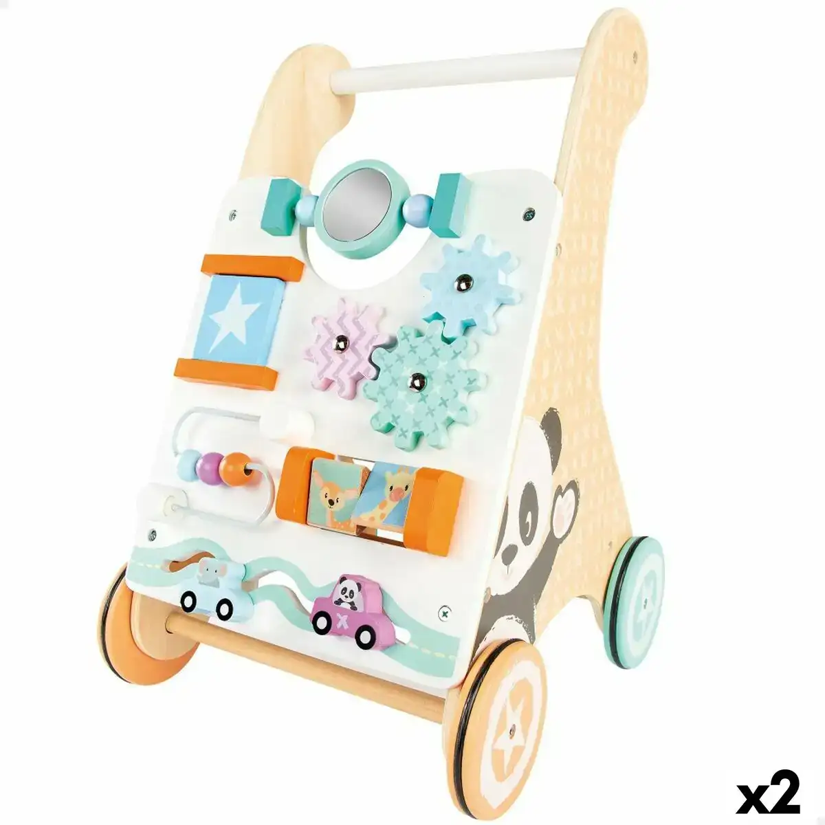 Deambulateur sur roues woomax centre d activites 29 5 x 47 x 33 cm 2 unites_9821. DIAYTAR COTE D'IVOIRE - Où Choisir Devient un Acte de Découverte. Découvrez notre gamme et choisissez des produits qui éveillent votre curiosité et élargissent vos horizons.