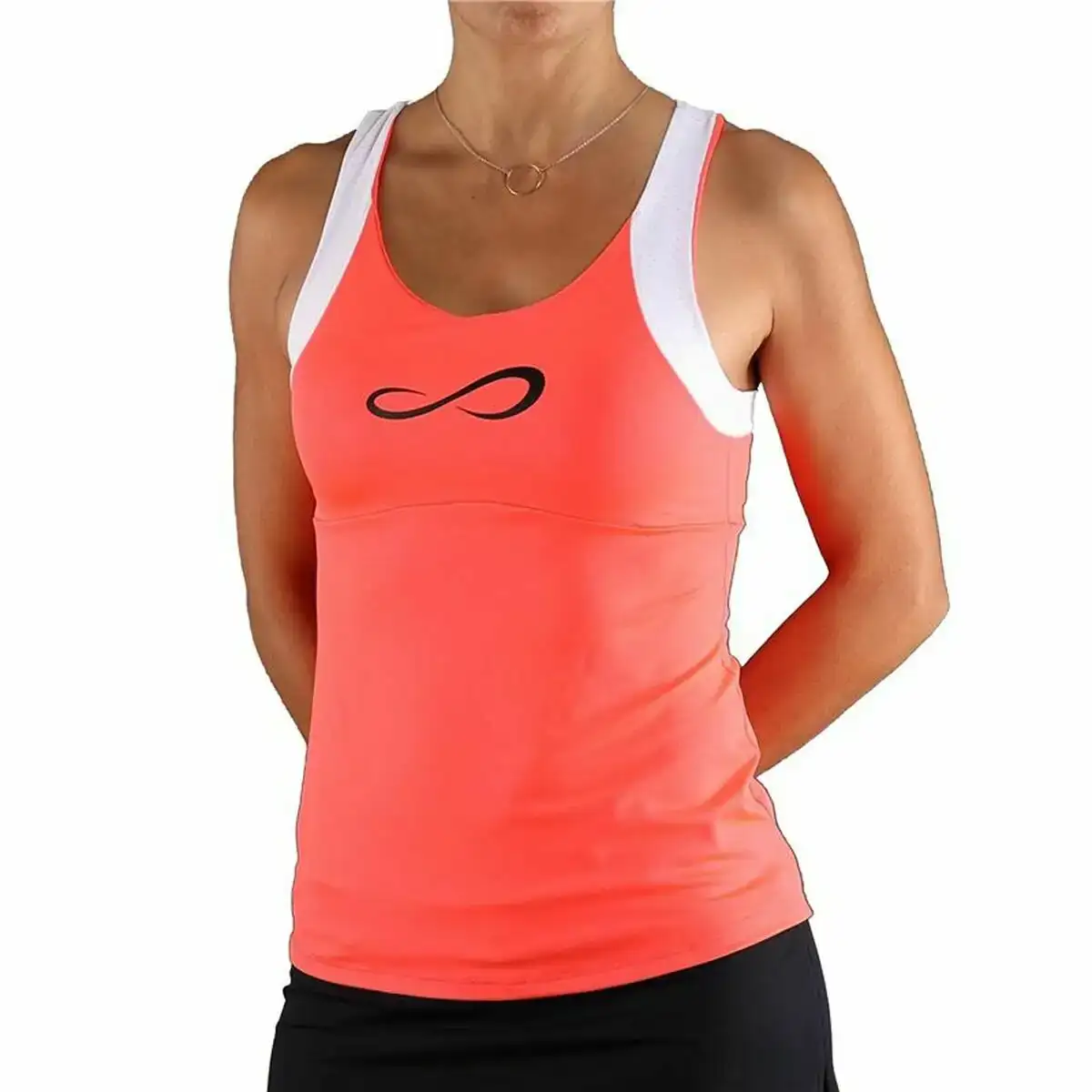 Debardeur femme endless race padel saumon_6977. Entrez dans l'Univers de DIAYTAR COTE D'IVOIRE - Où Chaque Produit a sa Place. Explorez nos rayons virtuels et choisissez des articles qui s'intègrent parfaitement à votre style de vie.
