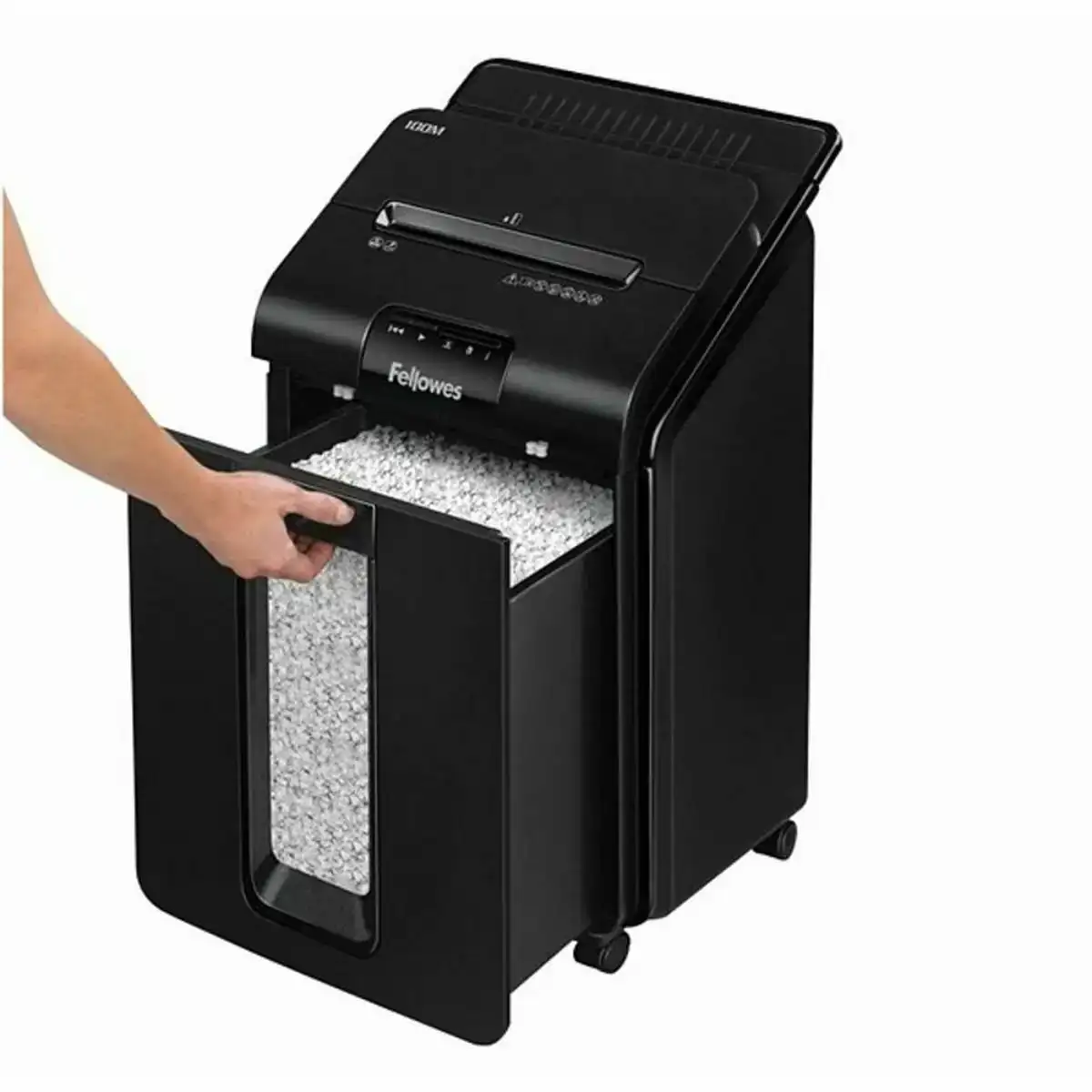 Dechiqueteuse de papier coupe fine fellowes automax100m noir_6256. DIAYTAR COTE D'IVOIRE - Votre Destination pour un Shopping Inoubliable. Naviguez à travers notre catalogue et choisissez des produits qui vous marquent par leur originalité.