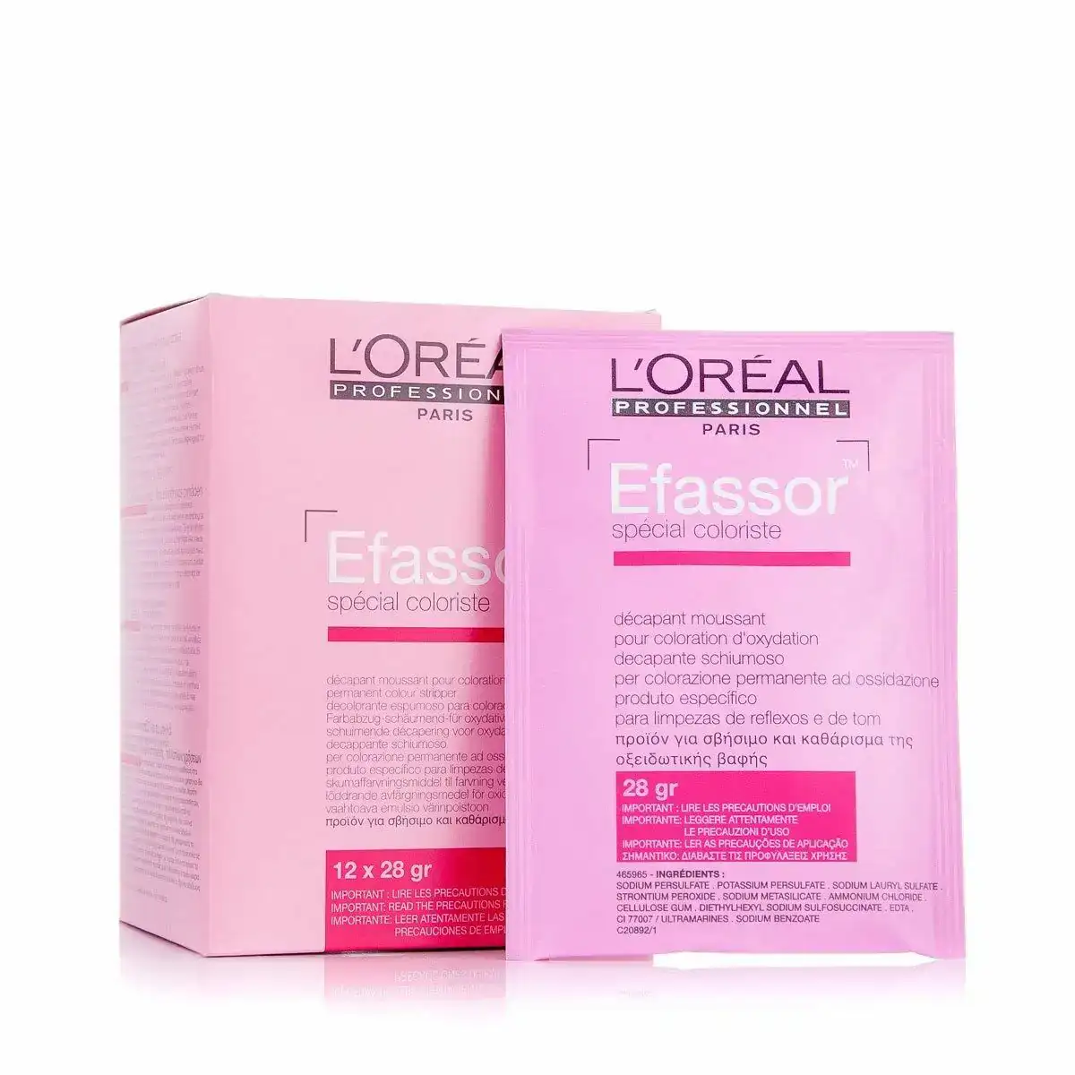 Decolorant l oreal professionnel paris efassor 28 g 12 x 28 g _9272. DIAYTAR COTE D'IVOIRE - L'Art de Vivre l'Excellence au Quotidien. Explorez notre gamme et choisissez des produits qui ajoutent une note de prestige à votre vie.