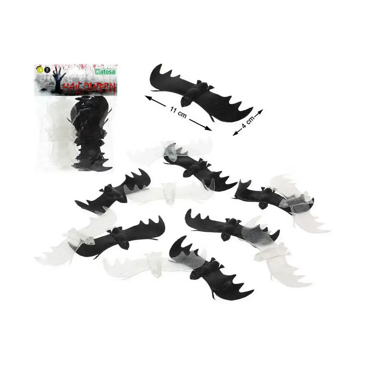 Decoration d halloween chauve souris multicouleur 12 unites _4689. Entrez dans l'Univers de DIAYTAR COTE D'IVOIRE - Où l'Élégance et la Variété se Rencontrent. Parcourez notre catalogue pour dénicher des articles qui ajoutent une touche d'élégance à votre vie.