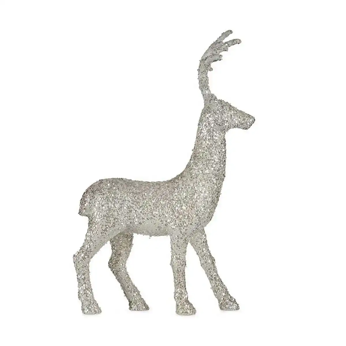 Decoration grand renne 23 x 74 7 x 45 cm blanc plastique_6595. DIAYTAR COTE D'IVOIRE - Où Chaque Sélection Vous Parle. Parcourez nos catégories et découvrez des produits qui reflètent vos passions et vos besoins, pour un shopping personnel et inspirant.