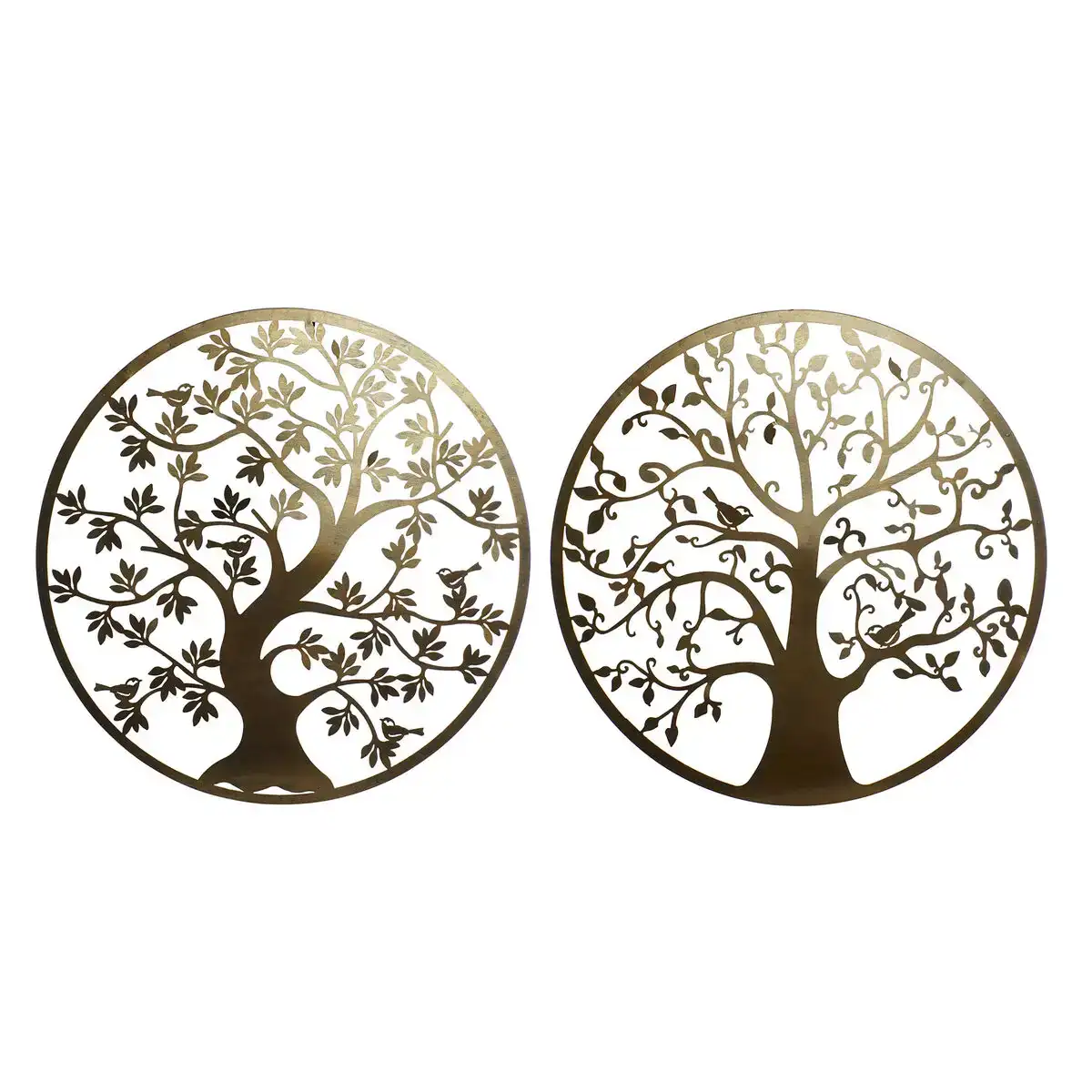 Decoration murale dkd home decor 100 x 1 x 100 cm arbre dore boho 2 unites _7545. DIAYTAR COTE D'IVOIRE - Où Choisir Devient une Expérience Personnalisée. Explorez notre boutique en ligne pour découvrir des produits qui s'adaptent à votre style et à votre essence.