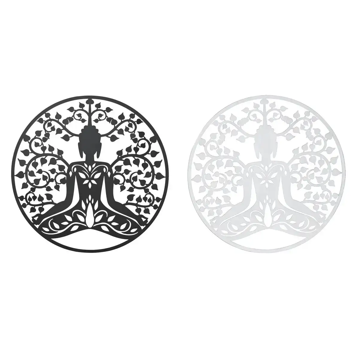 Decoration murale dkd home decor 100 x 1 x 100 cm noir buda blanc oriental 2 unites _8008. Entrez dans l'Univers de DIAYTAR COTE D'IVOIRE - Où l'Innovation Rencontre la Tradition. Explorez notre sélection de produits modernes et traditionnels qui incarnent l'esprit dynamique du Côte d'Ivoire.