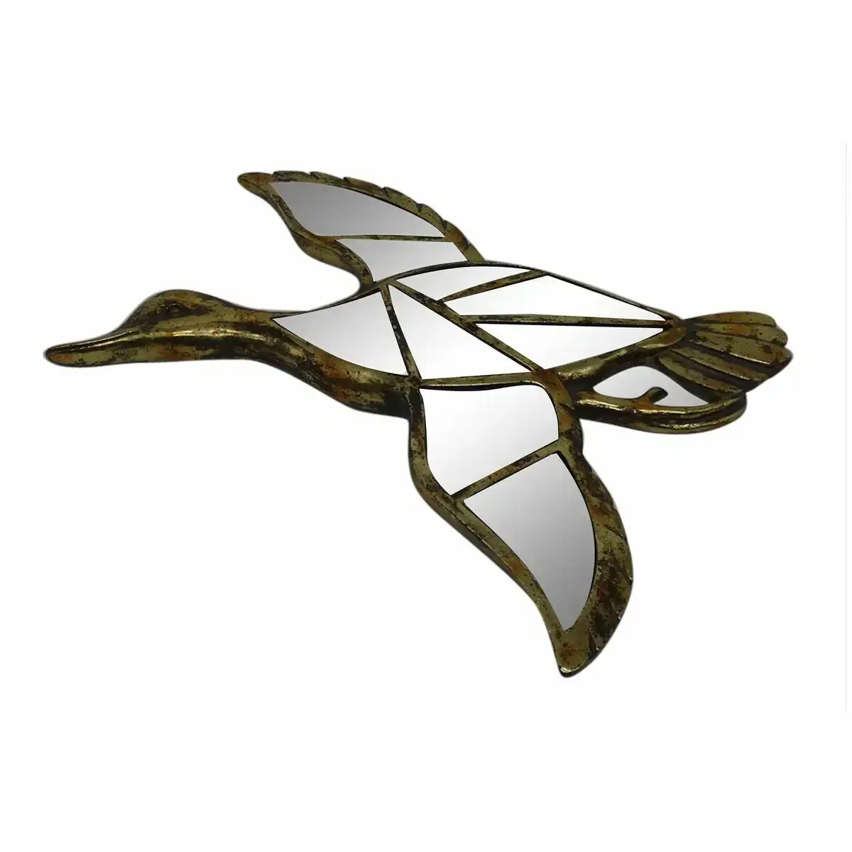 Decoration murale dkd home decor 38 x 3 x 37 cm dore canard_4565. DIAYTAR COTE D'IVOIRE - Votre Passage vers l'Exceptionnel. Naviguez à travers notre sélection minutieuse et découvrez des articles qui apportent une touche spéciale à chaque instant de votre vie.