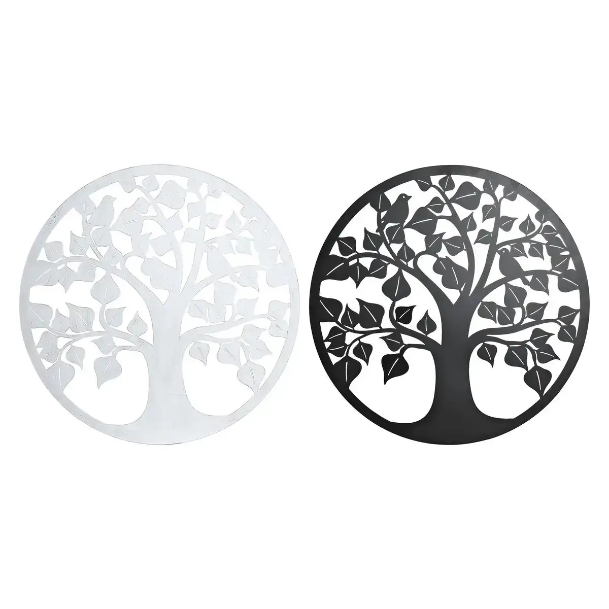 Decoration murale dkd home decor 98 x 1 x 98 cm 100 x 1 x 100 cm noir arbre blanc traditionnel 2 unites _5519. Plongez dans le Monde de DIAYTAR COTE D'IVOIRE - Où Chaque Article Raconte une Histoire. Explorez notre vaste assortiment et choisissez des produits qui vous parlent et reflètent votre style unique.