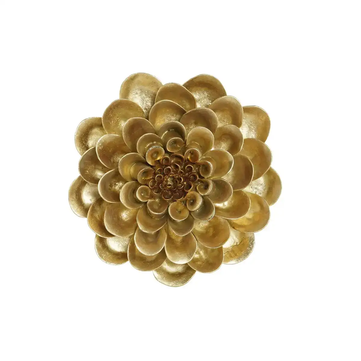 Decoration murale dkd home decor dore fleur 23 x 6 x 23 cm_8168. DIAYTAR COTE D'IVOIRE - L'Art de Choisir, l'Art de Vivre. Parcourez notre boutique en ligne et choisissez parmi des produits de qualité qui ajoutent de l'élégance à votre quotidien.