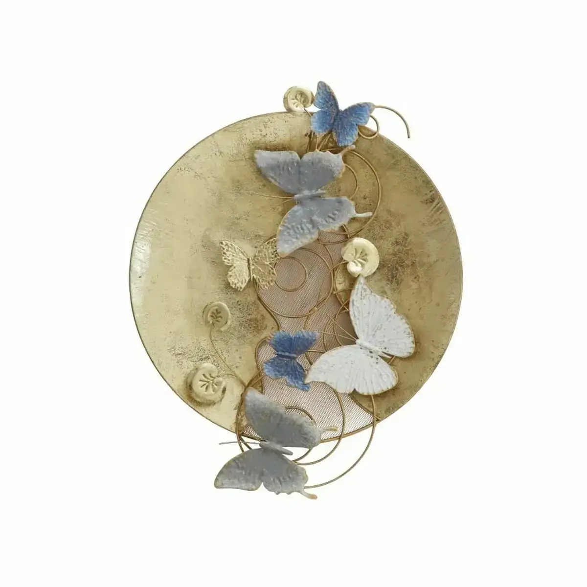 Decoration murale dkd home decor dore metal papillons 59 x 8 3 x 49 cm _1193. DIAYTAR COTE D'IVOIRE - L'Art du Shopping Facilité. Naviguez sur notre plateforme en ligne pour découvrir une expérience d'achat fluide et agréable, avec une gamme de produits adaptés à tous.