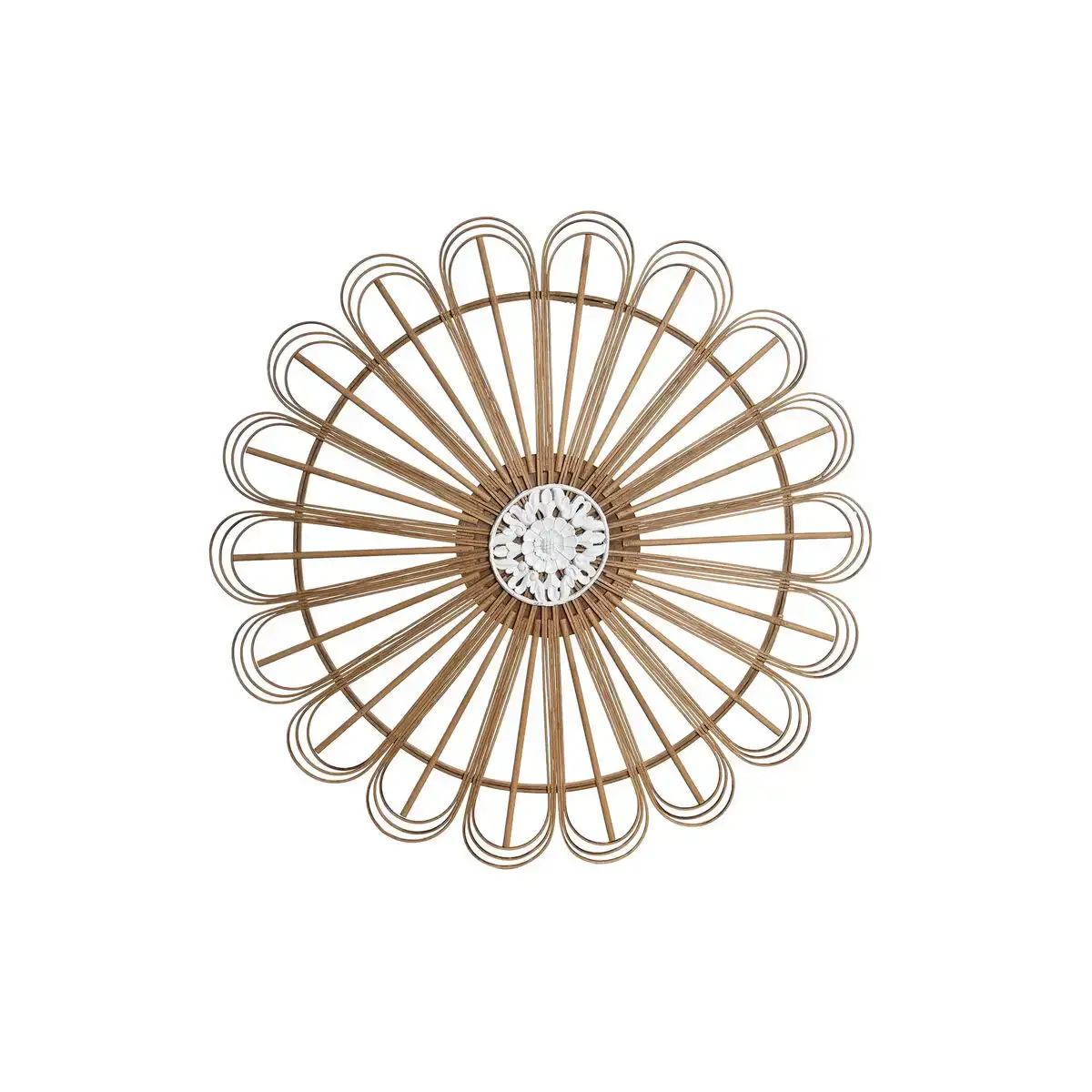 Decoration murale dkd home decor marron blanc bambou bois mdf 70 x 1 5 x 70 cm _6607. Bienvenue chez DIAYTAR COTE D'IVOIRE - Où Chaque Achat est un Geste d'Amour. Découvrez notre sélection minutieuse et choisissez des articles qui témoignent de votre passion.