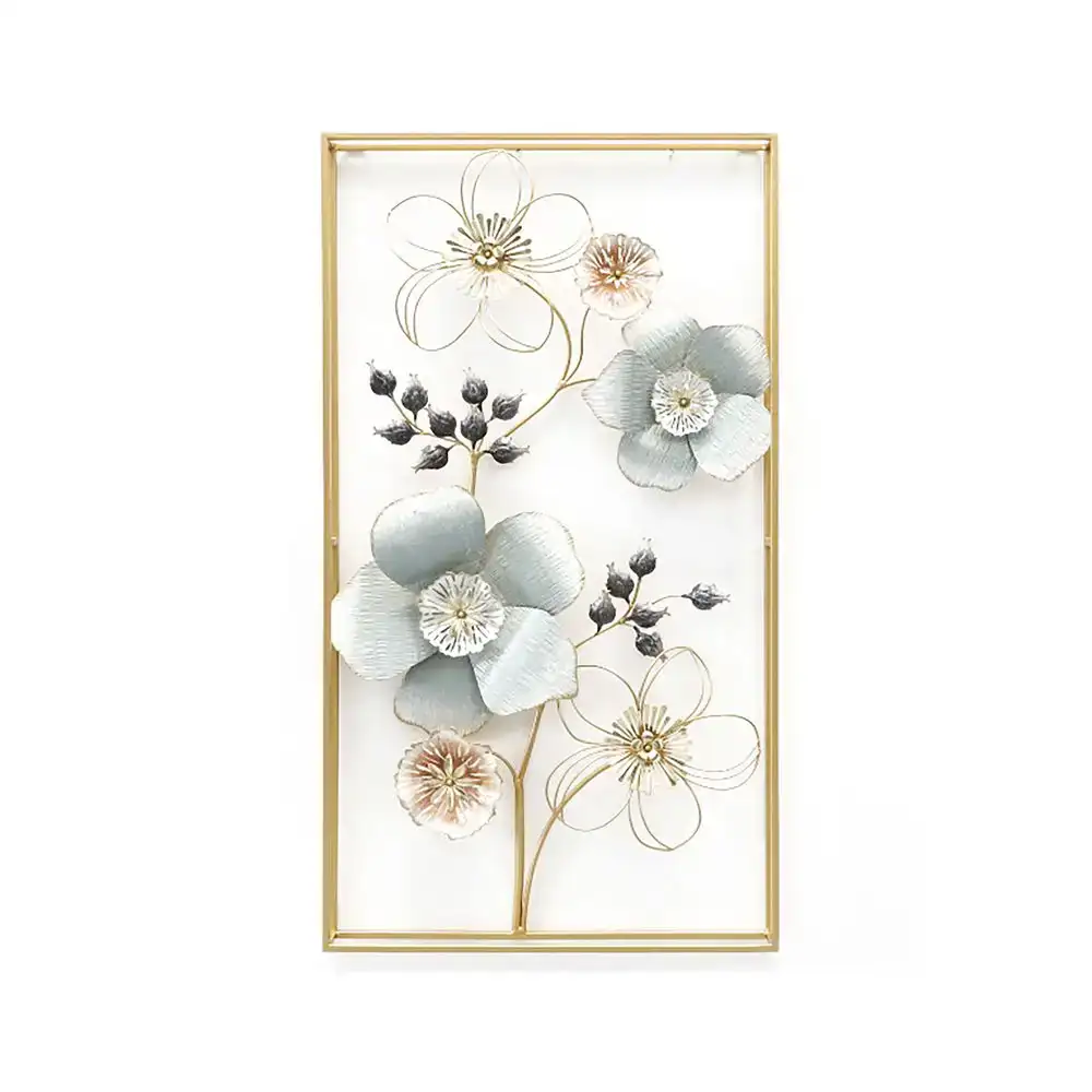 Decoration murale dkd home decor metal fleurs 50 x 5 7 x 91 cm _3605. Entrez dans le Monde de DIAYTAR COTE D'IVOIRE - Où Chaque Produit Raconte une Histoire Unique. Explorez notre sélection et laissez-vous transporter par des récits à travers les articles que vous choisissez.
