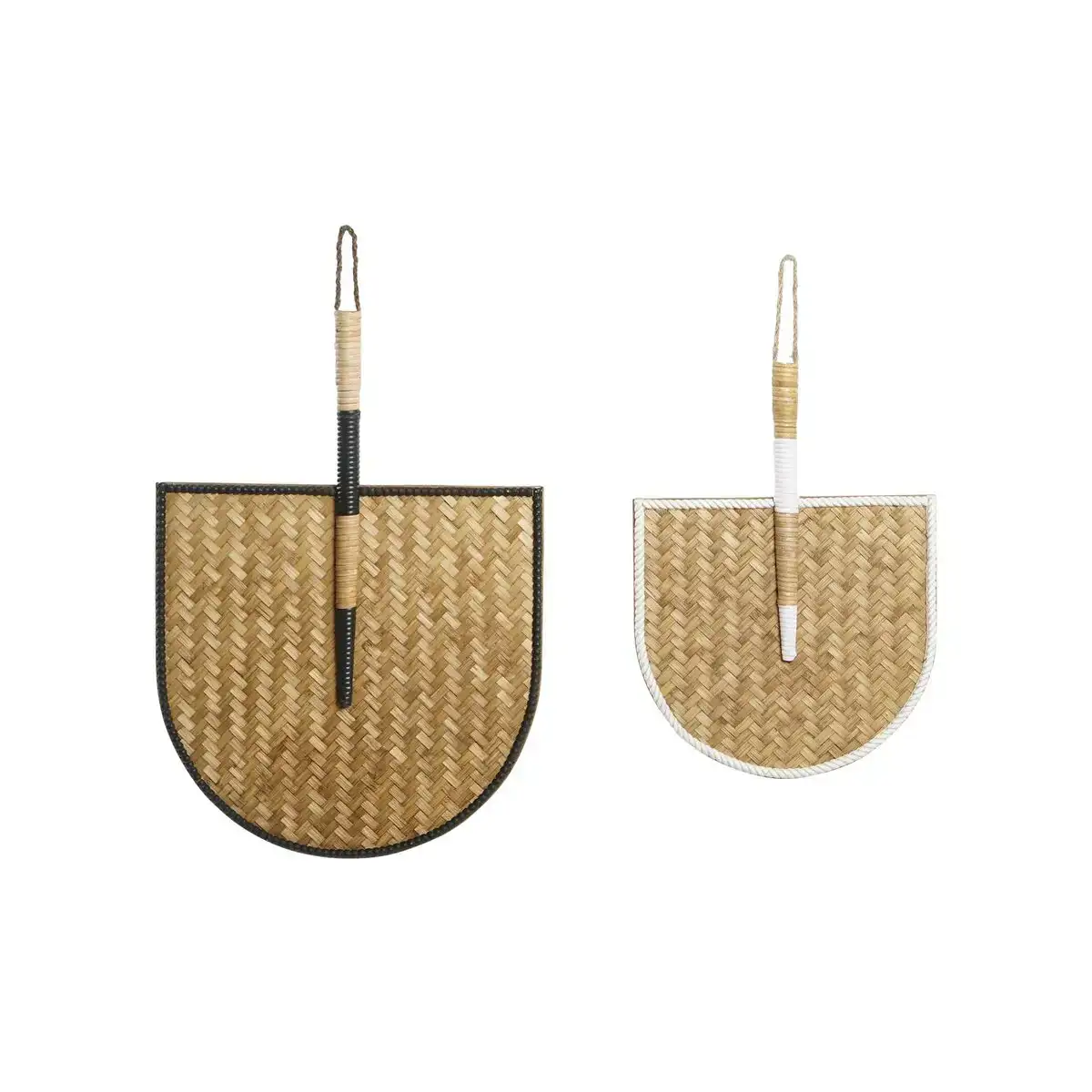 Decoration murale dkd home decor noir marron eventail bambou tropical 42 x 3 x 60 cm _5685. DIAYTAR COTE D'IVOIRE - L'Art de Choisir, l'Art de Vivre. Parcourez notre boutique en ligne et choisissez parmi des produits de qualité qui ajoutent de l'élégance à votre quotidien.