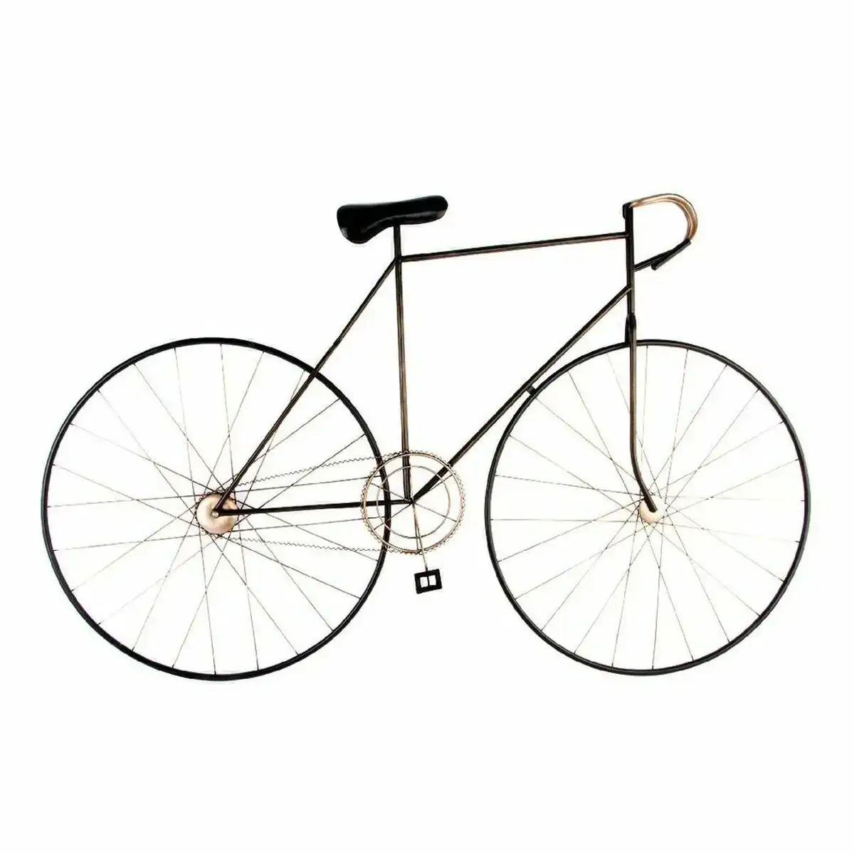Decoration murale dkd home decor noir multicouleur dore bicyclette vintage 150 x 6 x 95 cm 2 unites _5731. DIAYTAR COTE D'IVOIRE - Là où la Diversité Rencontre la Qualité. Parcourez notre gamme complète et trouvez des produits qui incarnent la richesse et l'unicité du Côte d'Ivoire.