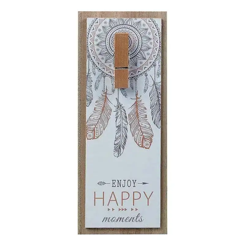 Decoration murale enjoy happy moments 30 x 12 cm_7169. Bienvenue dans l'univers captivant de DIAYTAR COTE D'IVOIRE - Votre Plateforme de Shopping Tout-en-Un. Parcourez notre boutique en ligne pour découvrir des produits uniques, allant des articles ménagers aux élégants accessoires de mode.