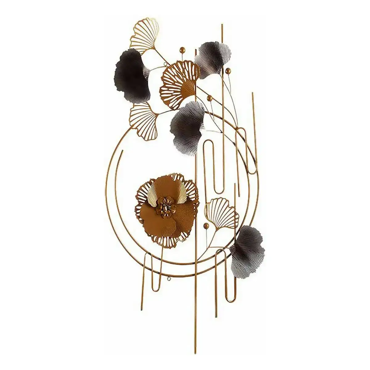 Decoration suspendue abstrait fleurs murale metal 63 x 121 x 9 5 cm _9589. Entrez dans l'Univers de DIAYTAR COTE D'IVOIRE - Où Chaque Produit est une Découverte. Explorez notre gamme variée et trouvez des articles qui vous surprennent et vous inspirent.