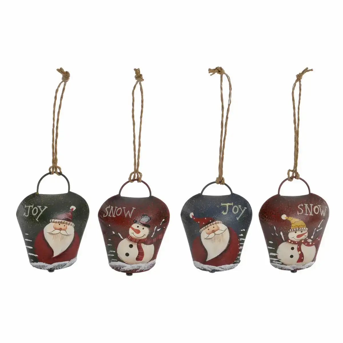 Decoration suspendue dkd home decor noel rouge vert metal 4 pcs 5 x 2 5 x 7 cm _1360. DIAYTAR COTE D'IVOIRE - L'Art de Choisir, l'Art de Vivre. Explorez notre univers de produits soigneusement sélectionnés pour vous offrir une expérience shopping riche et gratifiante.