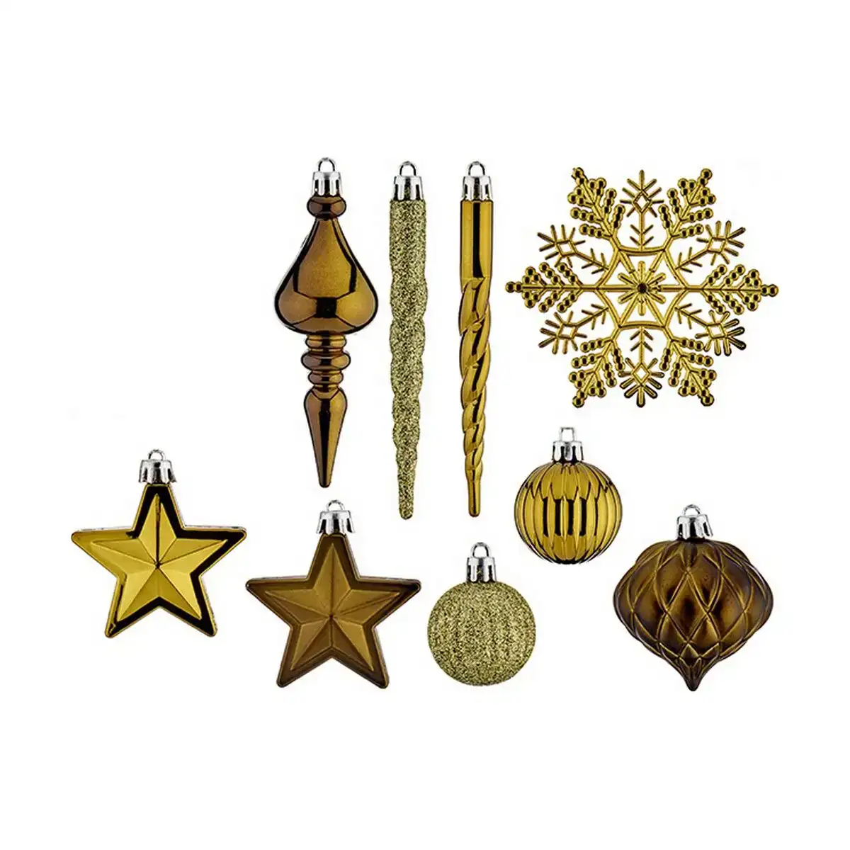 Decorations de noel 32 pieces 12 x 30 x 30 cm vert pvc_6600. DIAYTAR COTE D'IVOIRE - L'Art de Choisir, l'Art de S'émerveiller. Explorez notre boutique en ligne et choisissez des articles qui éveillent votre sens de l'émerveillement.
