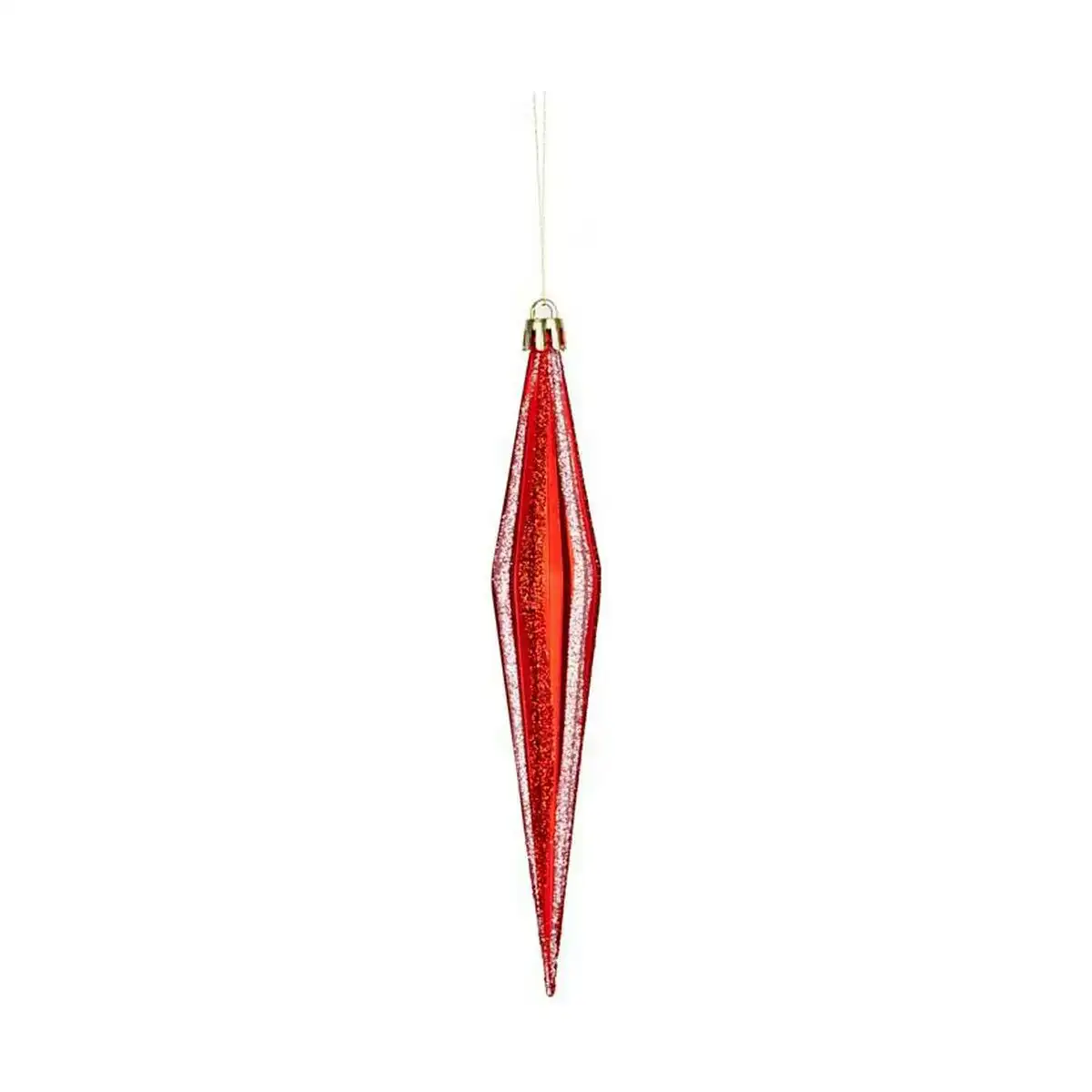 Decorations de noel allonge 8 5 x 3 5 x 19 cm rouge pvc_8678. DIAYTAR COTE D'IVOIRE - L'Art de Choisir, l'Art de S'émerveiller. Explorez notre boutique en ligne et choisissez des articles qui éveillent votre sens de l'émerveillement.