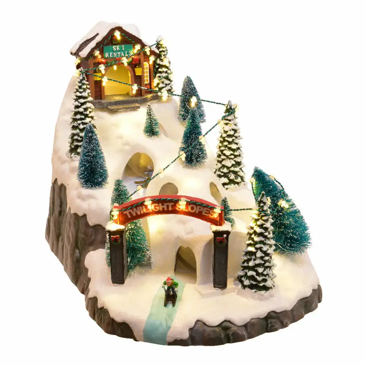 Decorations de noel lumineo holiday adventures lumiere led scene vert tendre ski 23 x 34 x 26 cm _7911. Découvrez DIAYTAR COTE D'IVOIRE - Là où Votre Shopping Prend Vie. Plongez dans notre vaste sélection et trouvez des produits qui ajoutent une touche spéciale à votre quotidien.