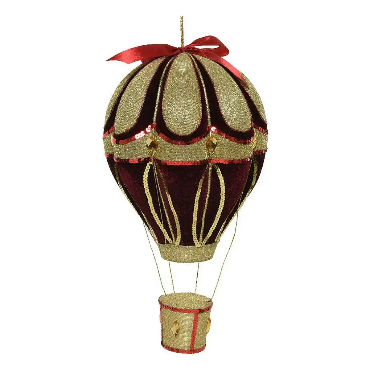 Decorations de noel polyester velours ballon o 23 x 40 cm _8066. Bienvenue sur DIAYTAR COTE D'IVOIRE - Où l'Authenticité Rencontre le Confort. Plongez dans notre univers de produits qui allient tradition et commodité pour répondre à vos besoins.