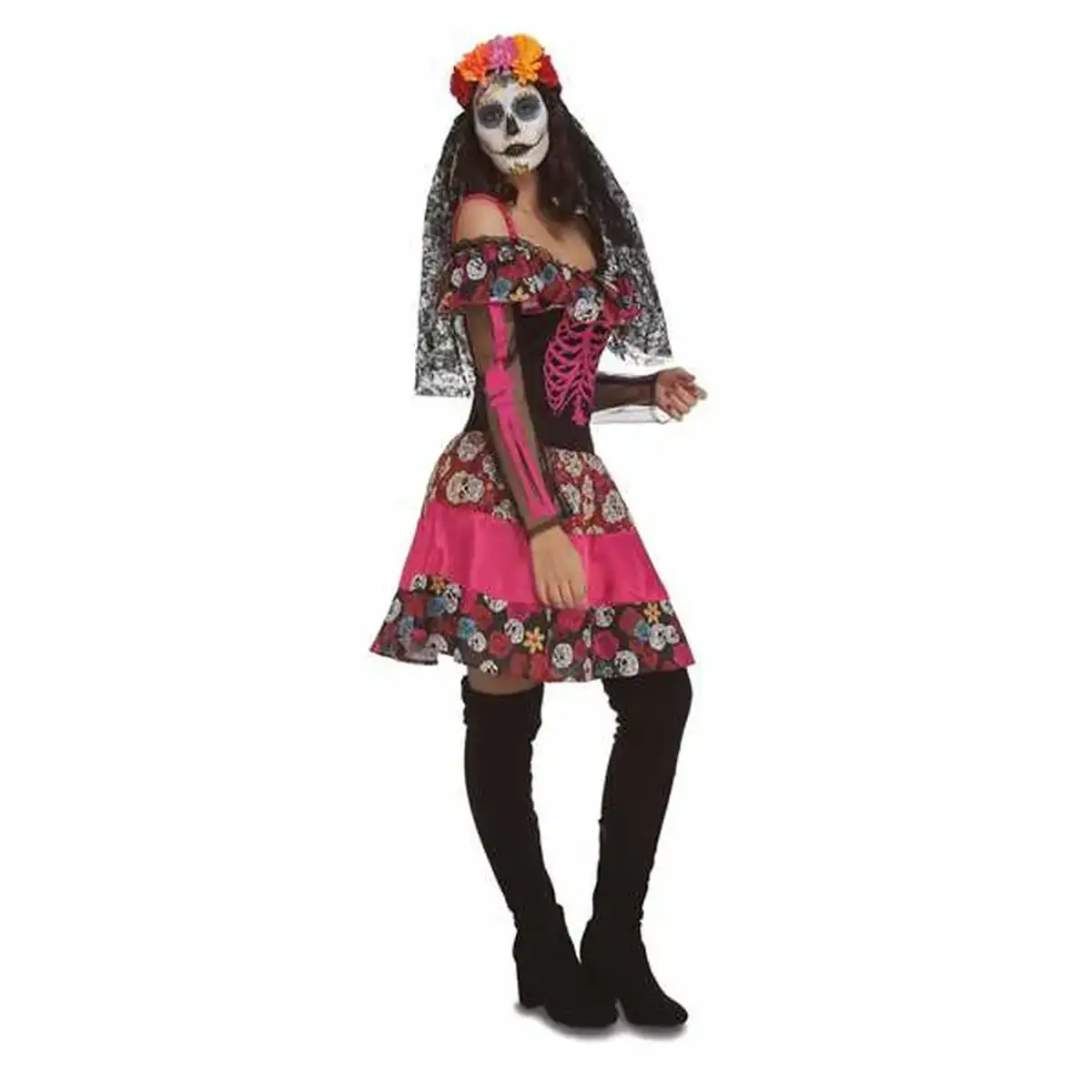 Deguisement pour adultes day of the dead 1 piece _1297. DIAYTAR COTE D'IVOIRE - Là où Chaque Produit est une Trouvaille Unique. Découvrez notre boutique en ligne et trouvez des articles qui vous distinguent par leur originalité.